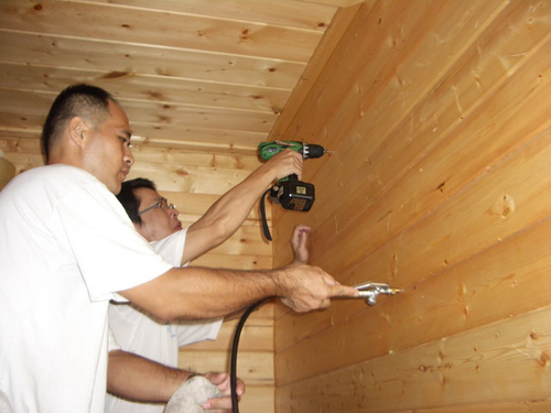木造建築使用特滅多系統防治白蟻