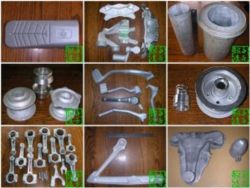 各式各樣的鋁合金鍛造產品