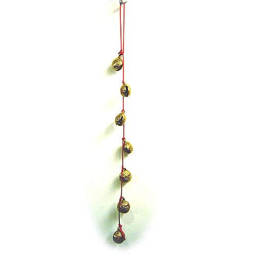 【催財銅鈴-銅鐘】　7個銅製風鈴吊飾