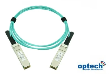 Optech QSFP+ AOC