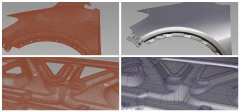 汽車零件逆向工程鋪面CAD