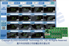 黏貼型表面式溫度計/PM2.5細懸浮微粒顯示器/二氧化碳傳送-粉塵PM2.5空氣品質顯示器-室內空氣品質監測器