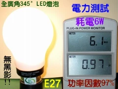 優質LED燈泡用電效能高,真正省電