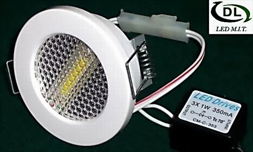 日本星辰LED燈具3.5W櫥櫃燈-嵌燈55mm孔