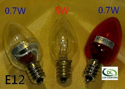 回收E12鎢絲燈泡(中)可換購LED燈泡