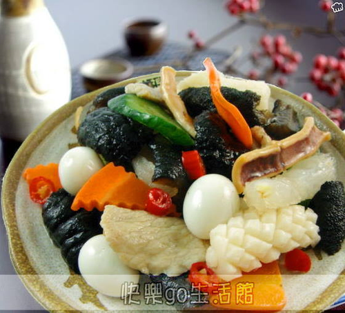 什錦三鮮燴海蔘