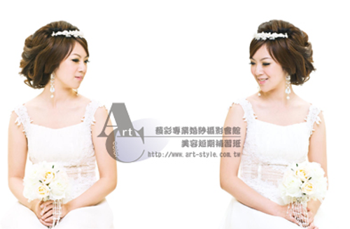 2009最新新娘彩妝造型作品