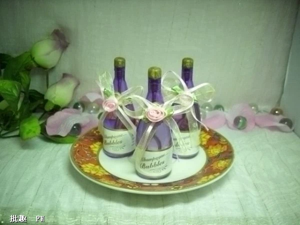 紫色香檳泡泡水