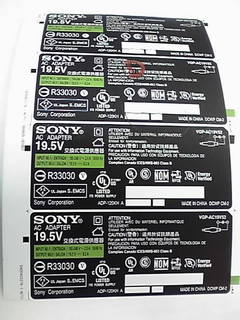 手機電池標籤，著墨均勻，印刷良好