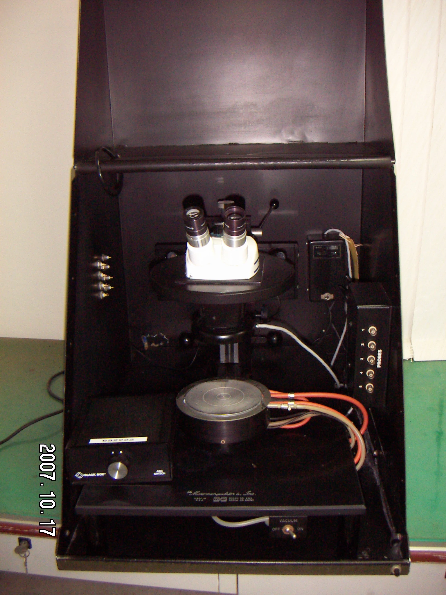 M&amp;M 手動測試探針台,隔離箱,加熱吸盤