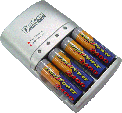 AA-AAA電池充電器(EC-874)
