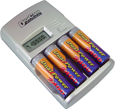 AA-AAA電池充電器(EC-877)