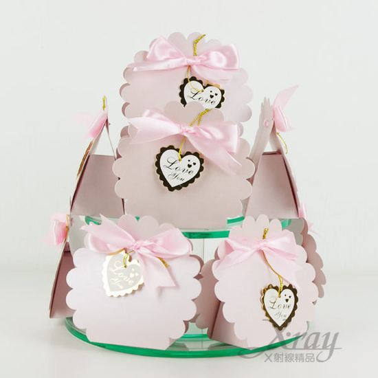 【囍糖盒-粉紅小花】糖果袋-喜糖-婚宴