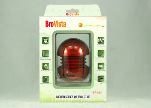 BroVista 插卡式免插電震撼喇叭