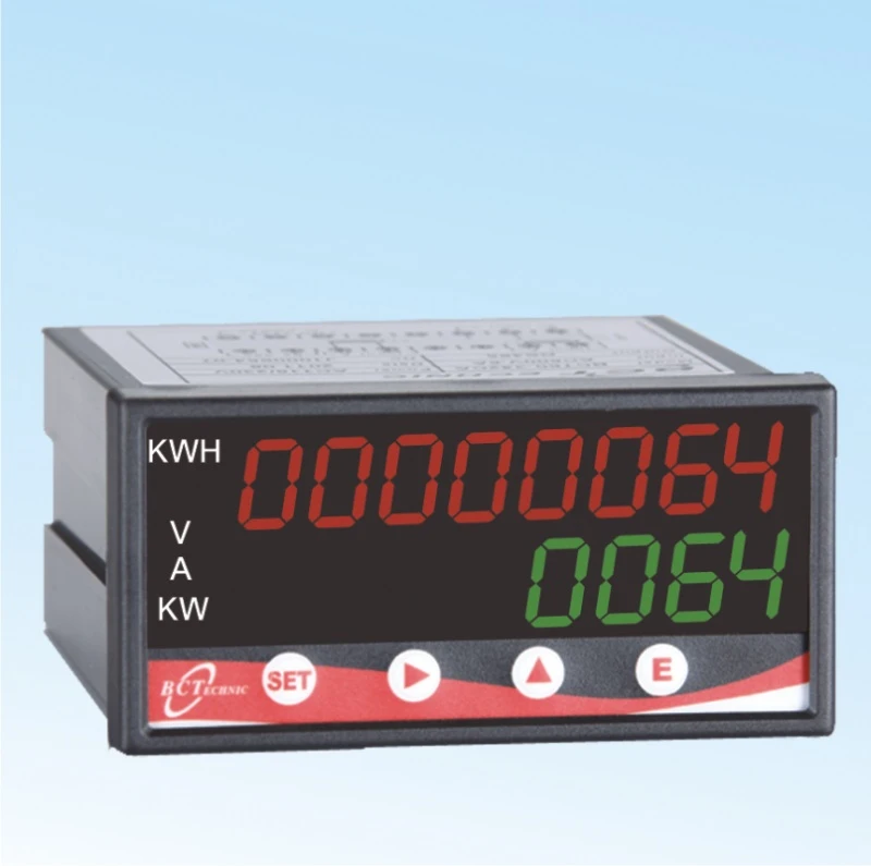 數位直流KWH-KW.A.V集合式電錶
