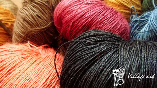 天然染的顏色也可以這麼鮮豔！