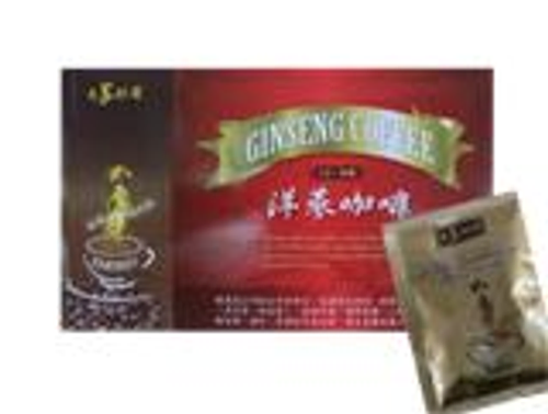 花旗蔘2合1無糖咖啡