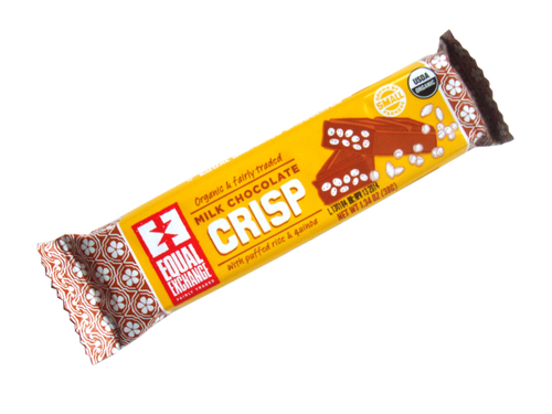 公平貿易有機牛奶巧克力-脆米口味