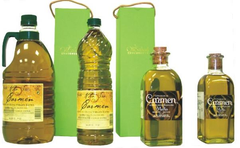 卡門系列產品: 500ml, 700ml, 1L, 2L, 5L (由右自左)