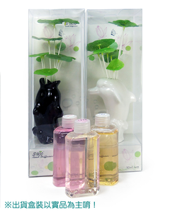 花草動物款-擴香竹花精油組(薰香花+高級水氧精油)批發團購(7102-7)