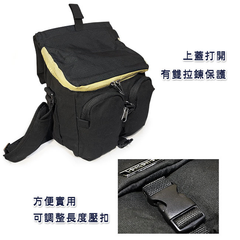 輕巧簡約時尚防撞防潑水相機包禮贈品 相機包團購 類單眼相機包批發 雙鏡頭防撞相機包切貨出清