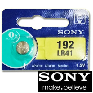 SONY LR41 鈕扣型鹼性電池 (5入)