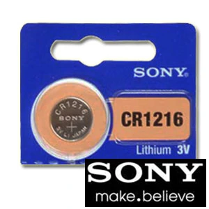 SONY CR1216 鈕扣型鋰電池 (5入)