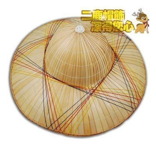 中型(41cm) 斗笠 遮大太陽下田 (淨灘活動/抗議.表演使用專用遮陽帽)
