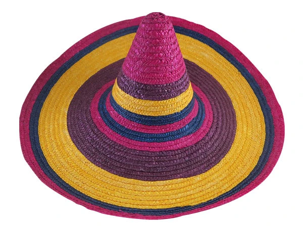 墾丁春浪音樂節 指定 ( 彩虹)大墨西哥帽(58cm) 遮大太陽