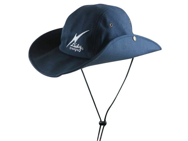 夏季登山客專用帽 / 布牛仔帽/ 男女款式-藍 /MIT☆ 登山專用帽/客製化賞鳥帽