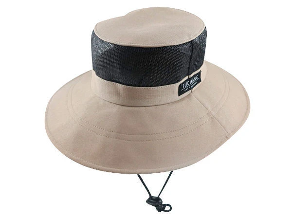 夏季登山客專用帽 -超大帽沿.頭圍透氣款 布漁夫帽