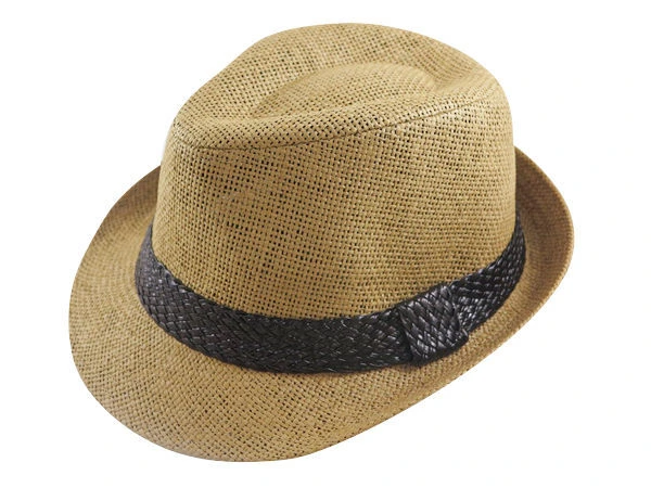 假夏天限定/ 男帽女帽 流行鱷魚皮緞帶設計草帽-紳士帽 (歡迎團購)