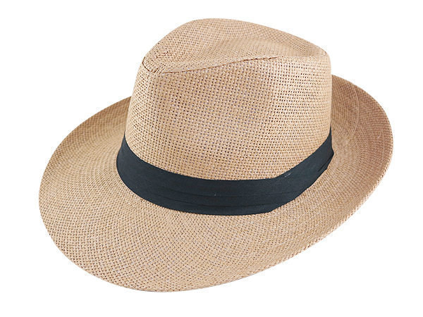 金城武同款通用型限定限定/ 流行(黑色摺頸布 3.5cm)寬邊(7.5cm)加大帽沿翹尾紳士帽