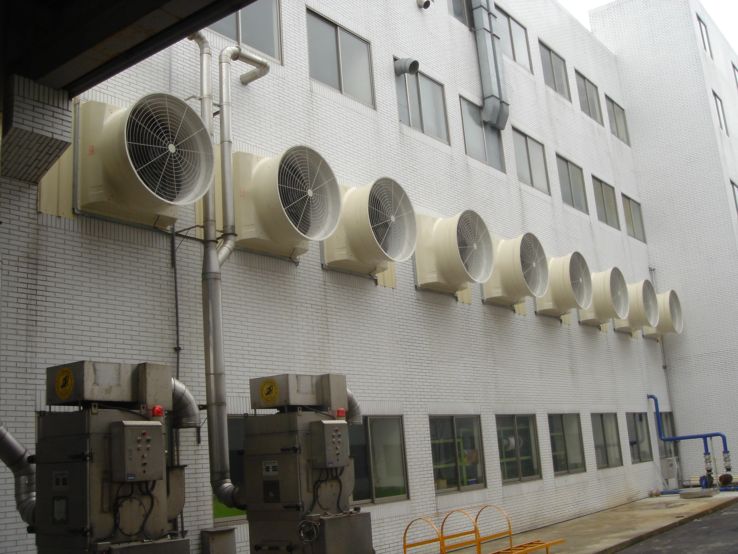 側面抽風機, 工廠側面抽風機, 廠房側面抽風機