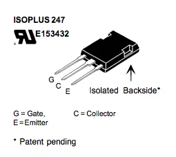 IXGR35N120B, 電晶體, IGBT