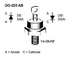 DSI35-08A, 二極體, 整流