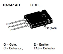 IXDH35N60B, 電晶體, IGBT