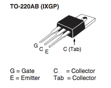 IXGP16N60C2, 電晶體, IGBT