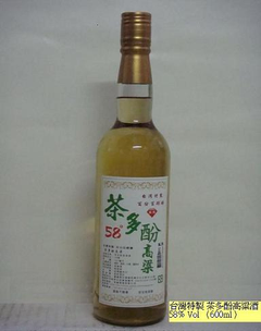 奇龍嚴選  台灣特製 茶多酚高粱酒 38度600cc 58度600cc