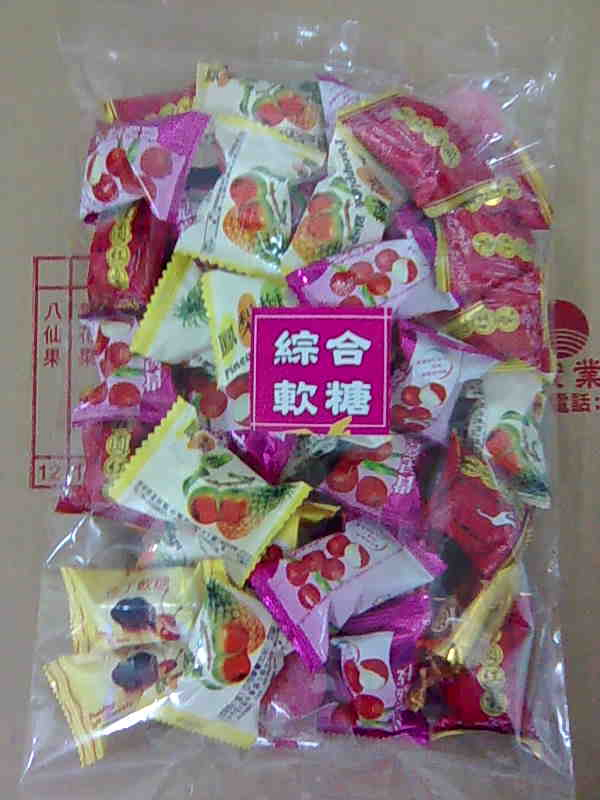 台灣製造 -綜合水果軟糖-380公克