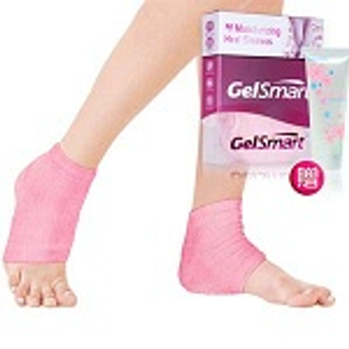 【GelSmart吉斯邁】無瑕美人腳跟美容套+去角質凝膠