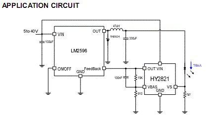 LED驅動IC暨電源管理IC