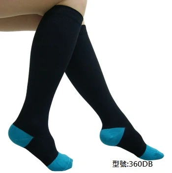 棉質小腿健康襪-360D