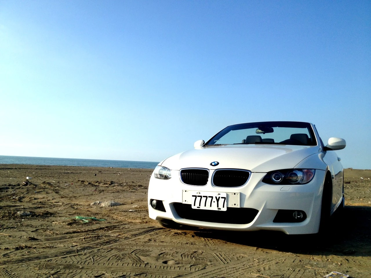 2010&apos; BMW E93敞篷車 前導車 攝影車