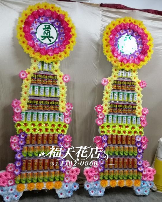 高架花籃.藝術花籃.羅馬柱.台北市花店