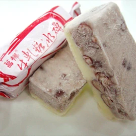 牛軋糖冰磚-紅豆口味 (冰品.冰棒)