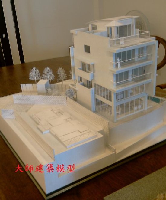 大師建築模型>最新精緻豪宅模型表現方式