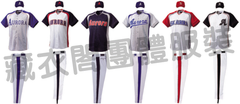 棒壘球服設計製造-運動類成衣設計製造