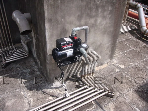 電子式加壓馬達安裝水電施工