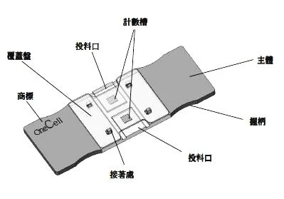 細胞計數盤 可拋棄式細胞計數盤  日本製